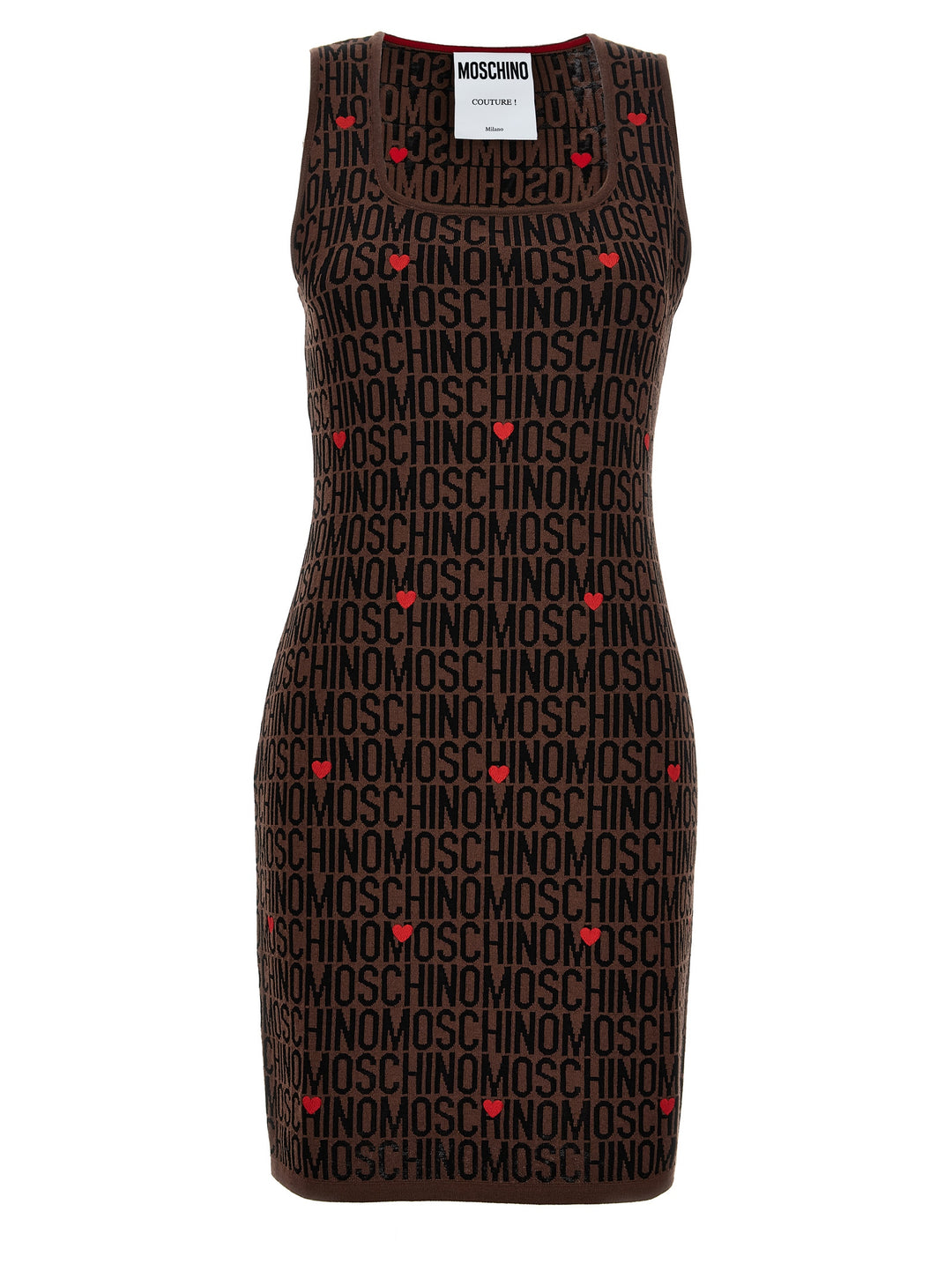 Logo Dresses Brown