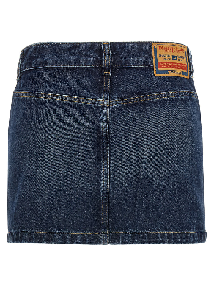 Diesel De-Ron Skirts - Blue | 62b521b4a0039f1280acd9e6c830e6572ec70cd6