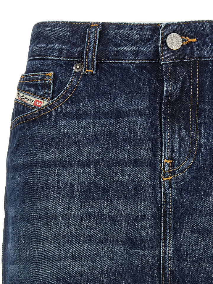 Diesel De-Ron Skirts - Blue | 56ed17933896fb7df68d513320ea6c3595e22f94