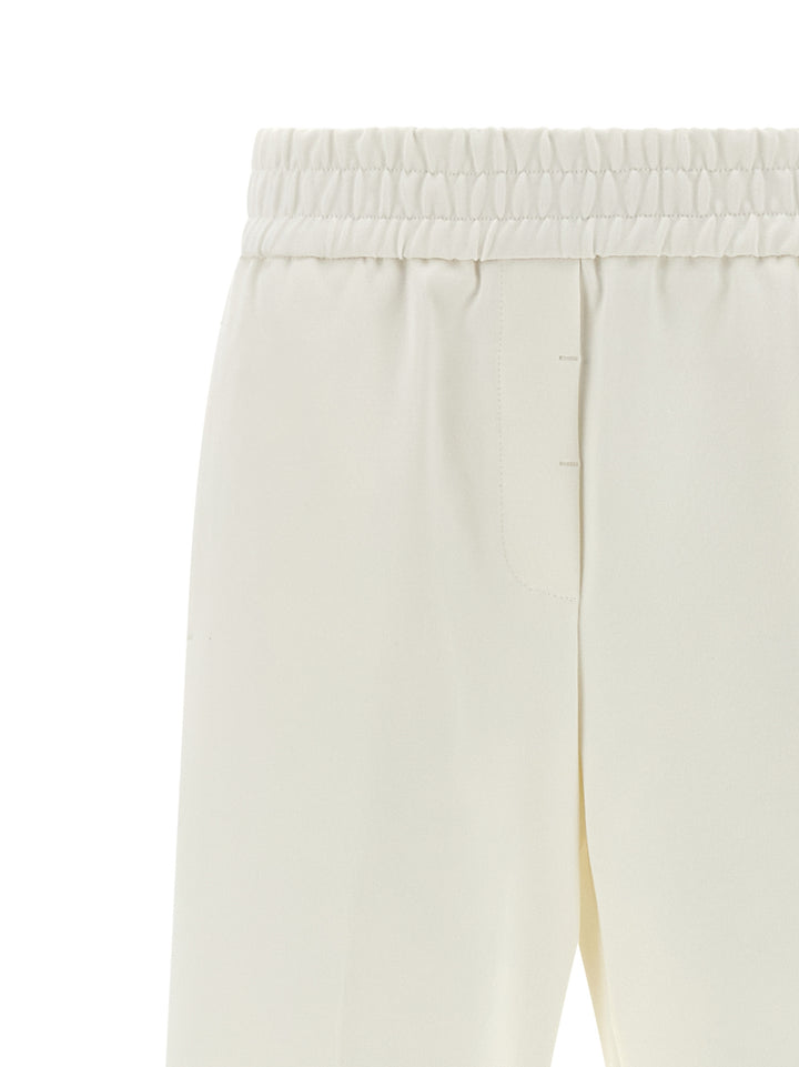 Peserico Punto Luce Pants - White | 13aff2cf162928f0ee829b708b2cb0e2cbcd8cc2