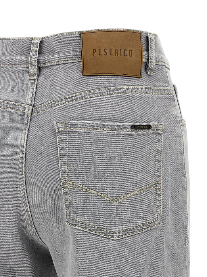 Peserico Stretch Jeans - Gray | 925ed20800c26dbf8bc0ec98447bbf6d0300f42a