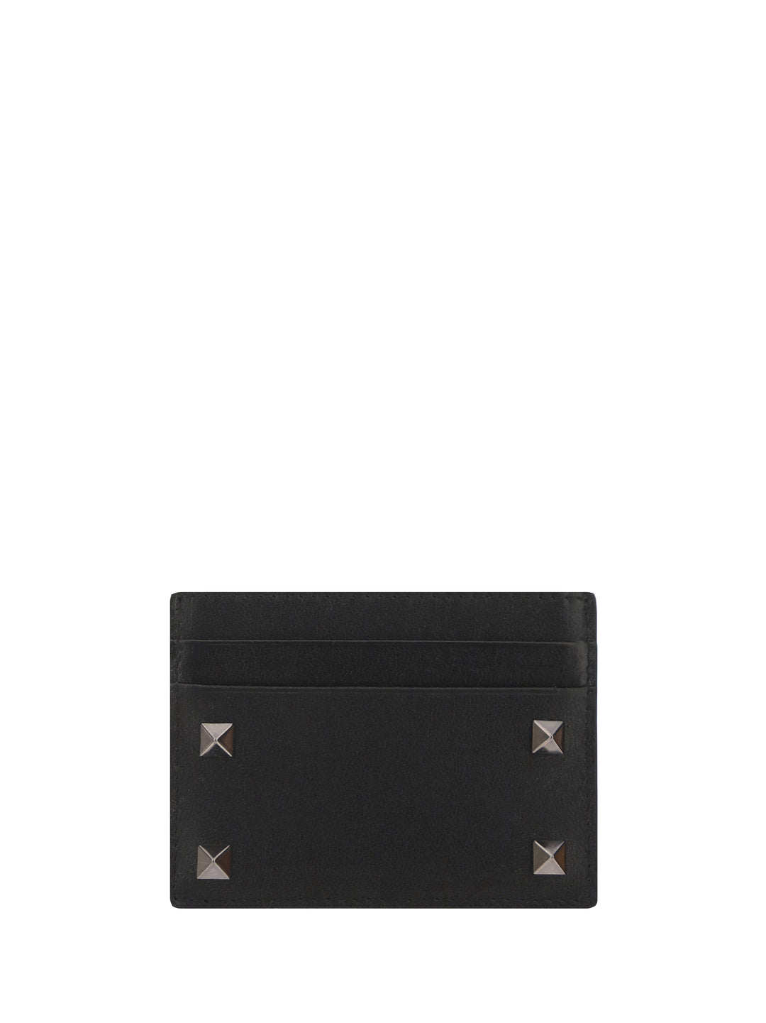 CARD HOLDER | ROCKSTUD | VITELLO/BLACK R