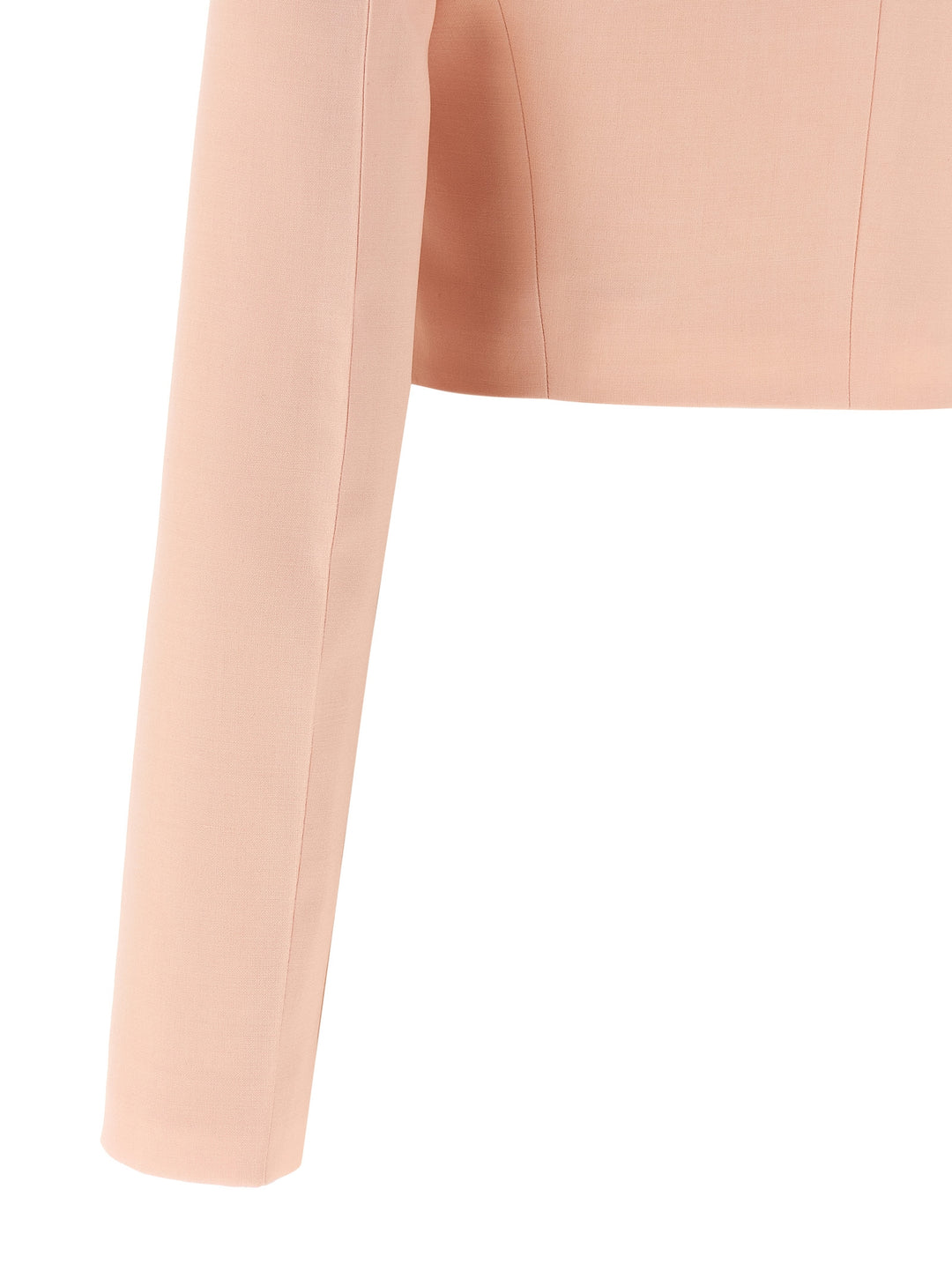 Alberta Ferretti Tropical Wool Blazer BlazerS - Pink | d3d8bcf473e7a7d0ef637631d69374ba8d42fed4