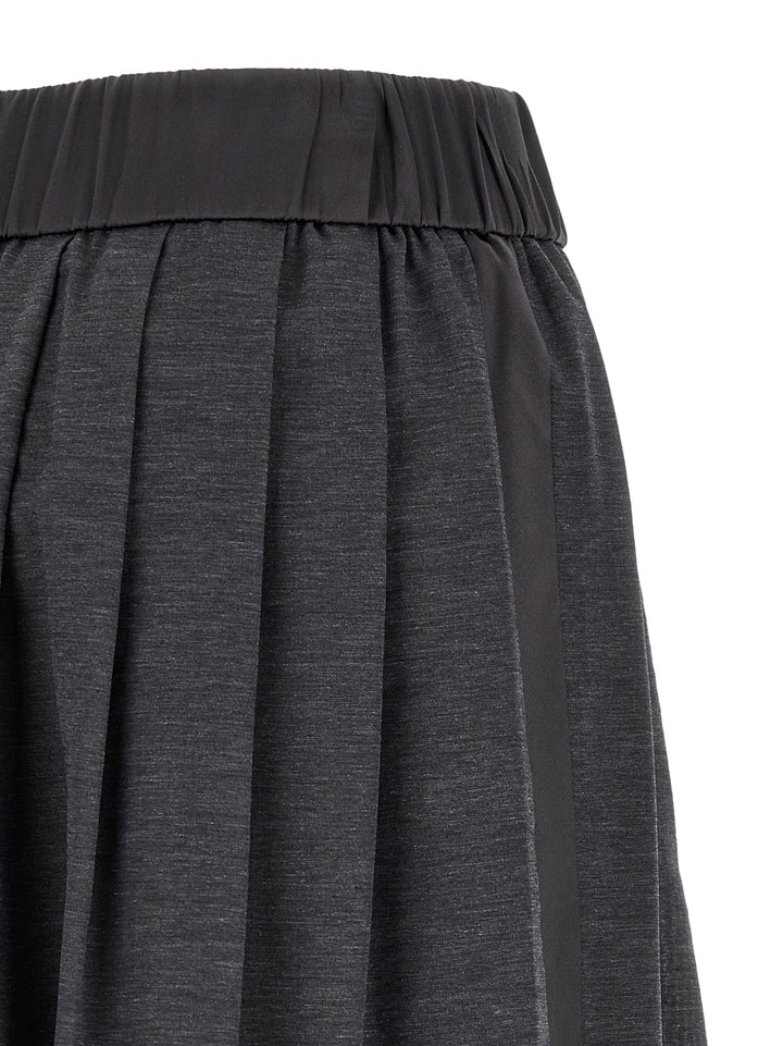 Peserico Skirt With Elastic Skirts - Gray | c8560376d9d9ffda6b413aa204c1f707e629fe3e