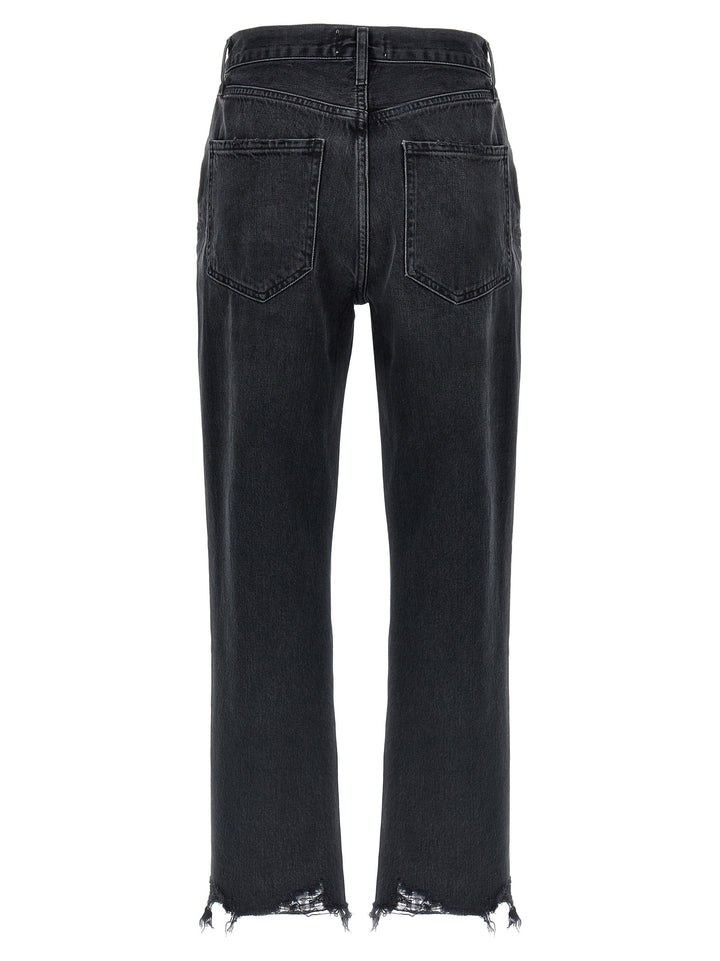 Riley Crop Jeans Black