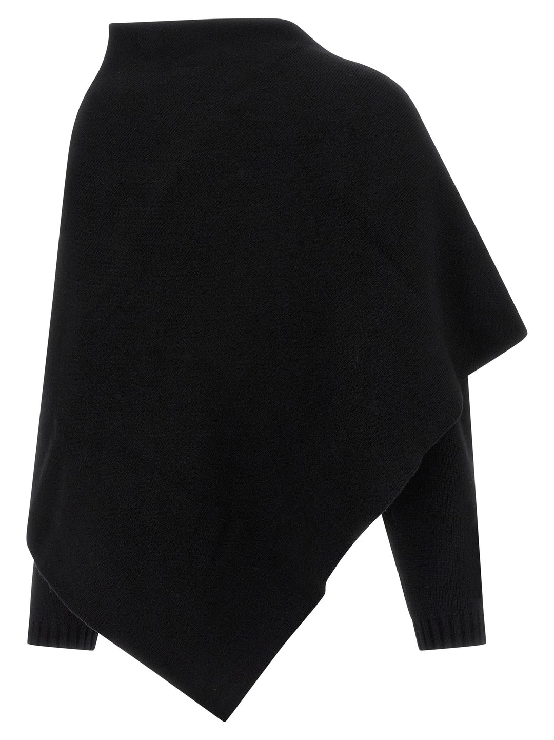 Alberta Ferretti Shawl Cardigan Sweaters and Cardigans - Black | 7454072fa1e49cdc5025826fe41050435cdba5b3