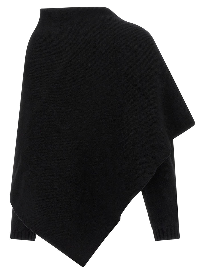 Alberta Ferretti Shawl Cardigan Sweaters and Cardigans - Black | 7454072fa1e49cdc5025826fe41050435cdba5b3