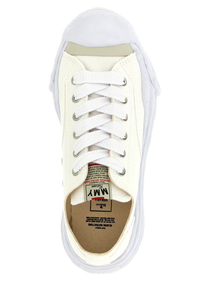 Maison Mihara Yasuhiro Hank Low Sneakers - White | f1a66b772fdf368f9d0c0ebdb5770cec193790b6