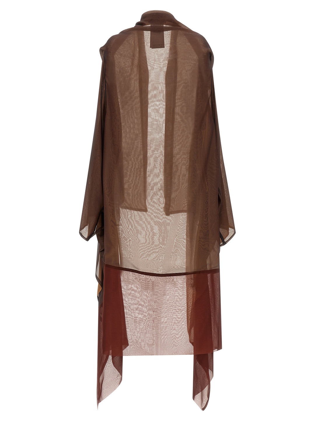 Alberta Ferretti Chiffon Cardigan Sweaters and Cardigans - Brown | a97d4a233720322da6f1142e5d64e96bad41dbde