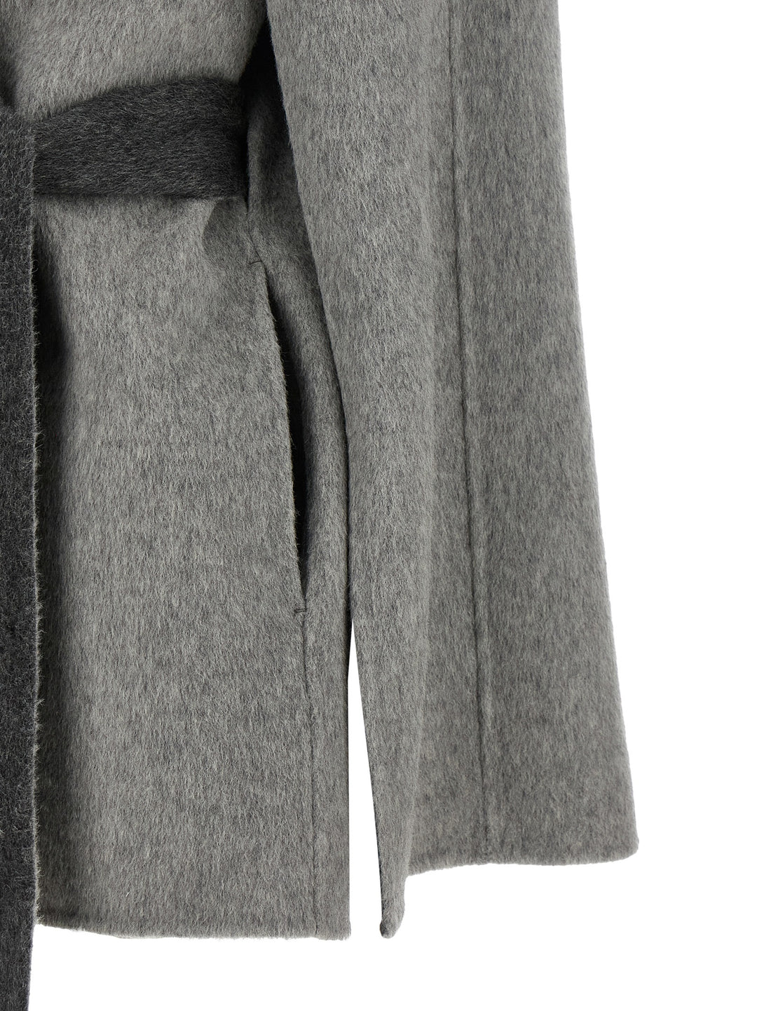 Alberta Ferretti Cardigan With Cape Sleeves Sweaters and Cardigans - Gray | b25c7cc0a7e1eaa97797194763eb76aeefd91d1d