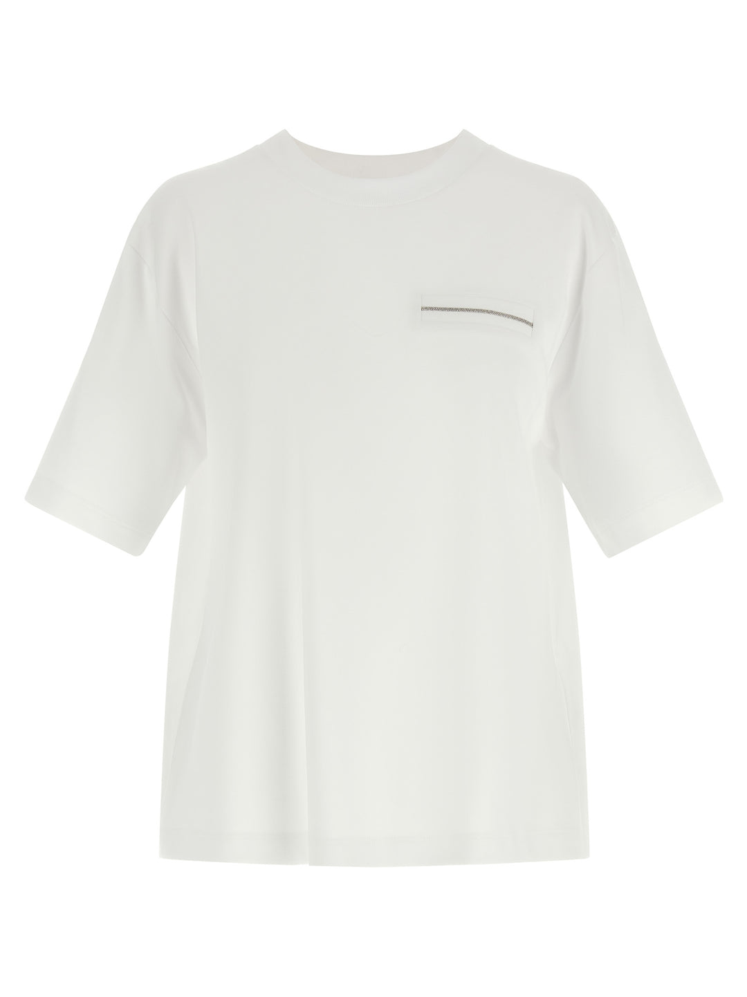 Peserico Punto Luce T-shirt - White | 684aafc5e3279363862880b8803aff32f4a102af
