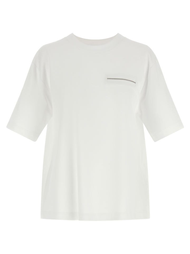 Peserico Punto Luce T-shirt - White | 684aafc5e3279363862880b8803aff32f4a102af
