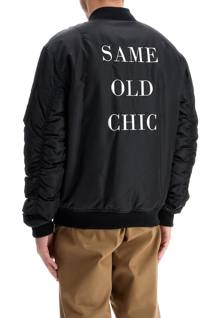 'Bomber Jacket With Time