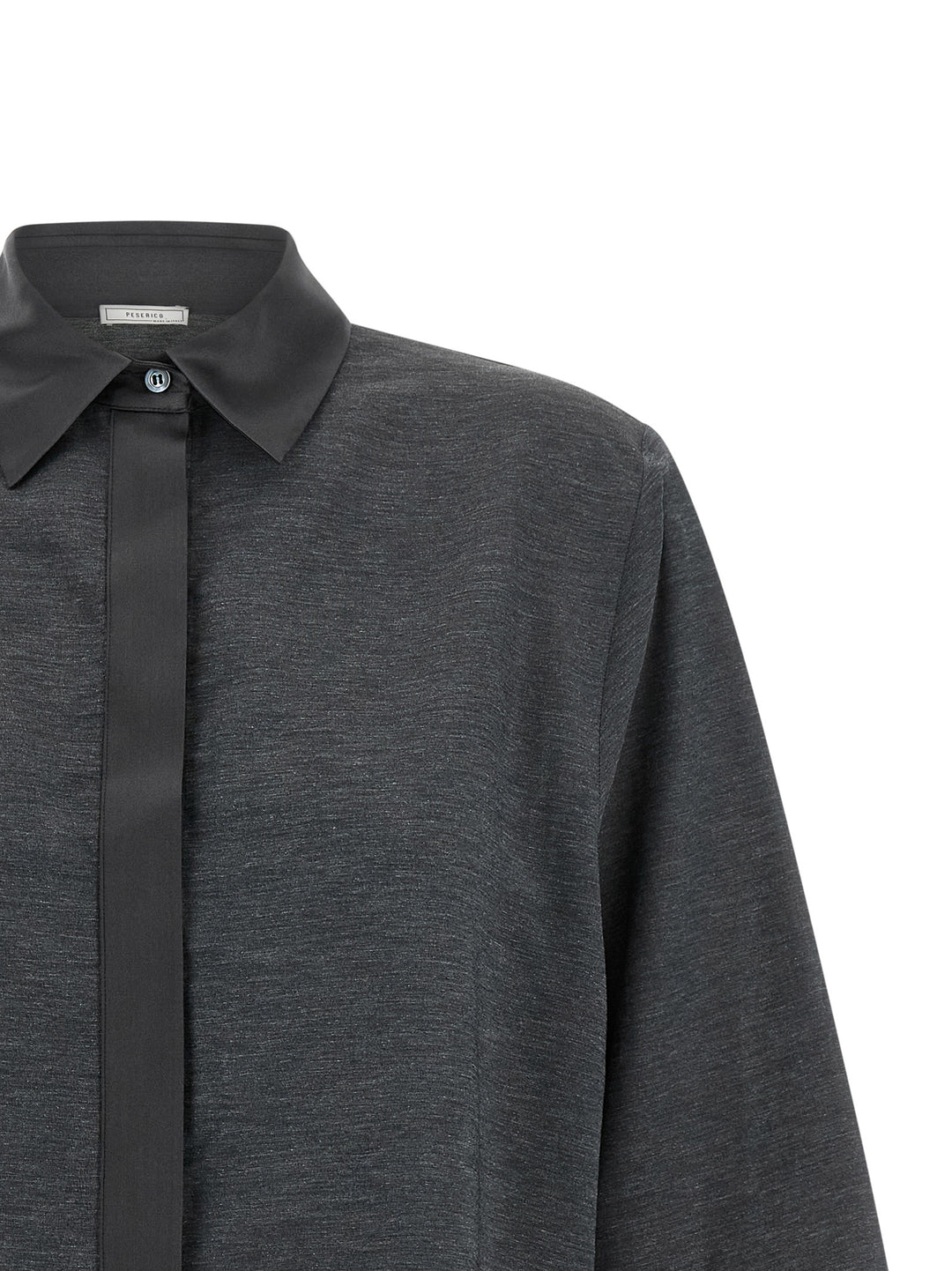 Peserico Jersey Shirt Shirt and Blouse - Gray | 9037e430e29d3ec146b99fdac6ad78b9a0edeede