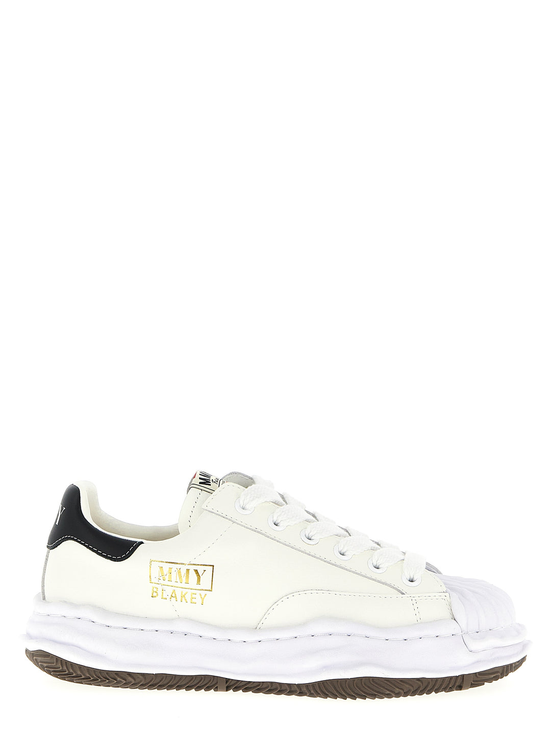 Maison Mihara Yasuhiro Blakey Sneakers - White/Black | a9402d2e9e4631c7a9e9371494cf7532a8c9c424