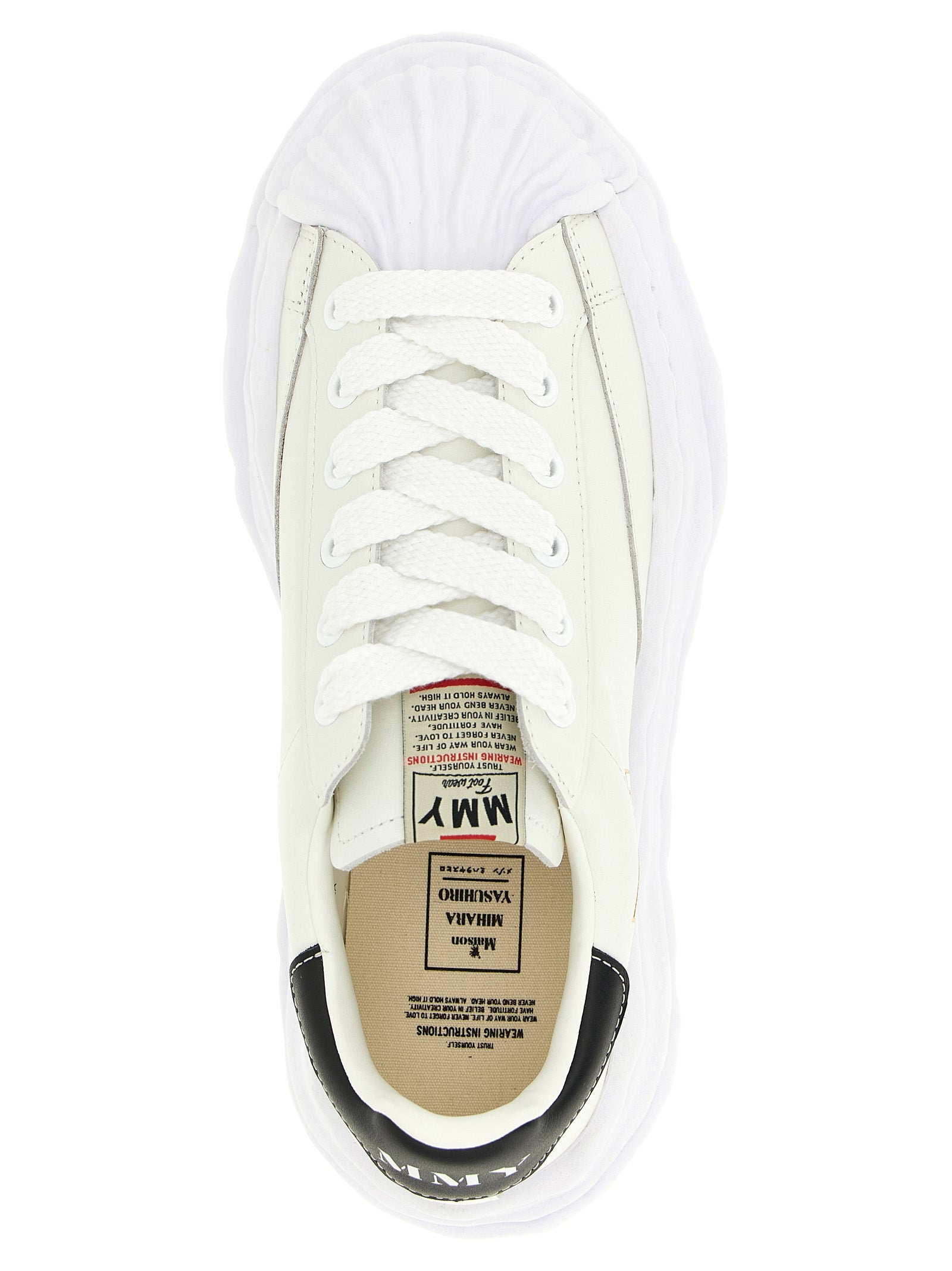 Maison Mihara Yasuhiro Blakey Sneakers White/Black | Wanan Luxury