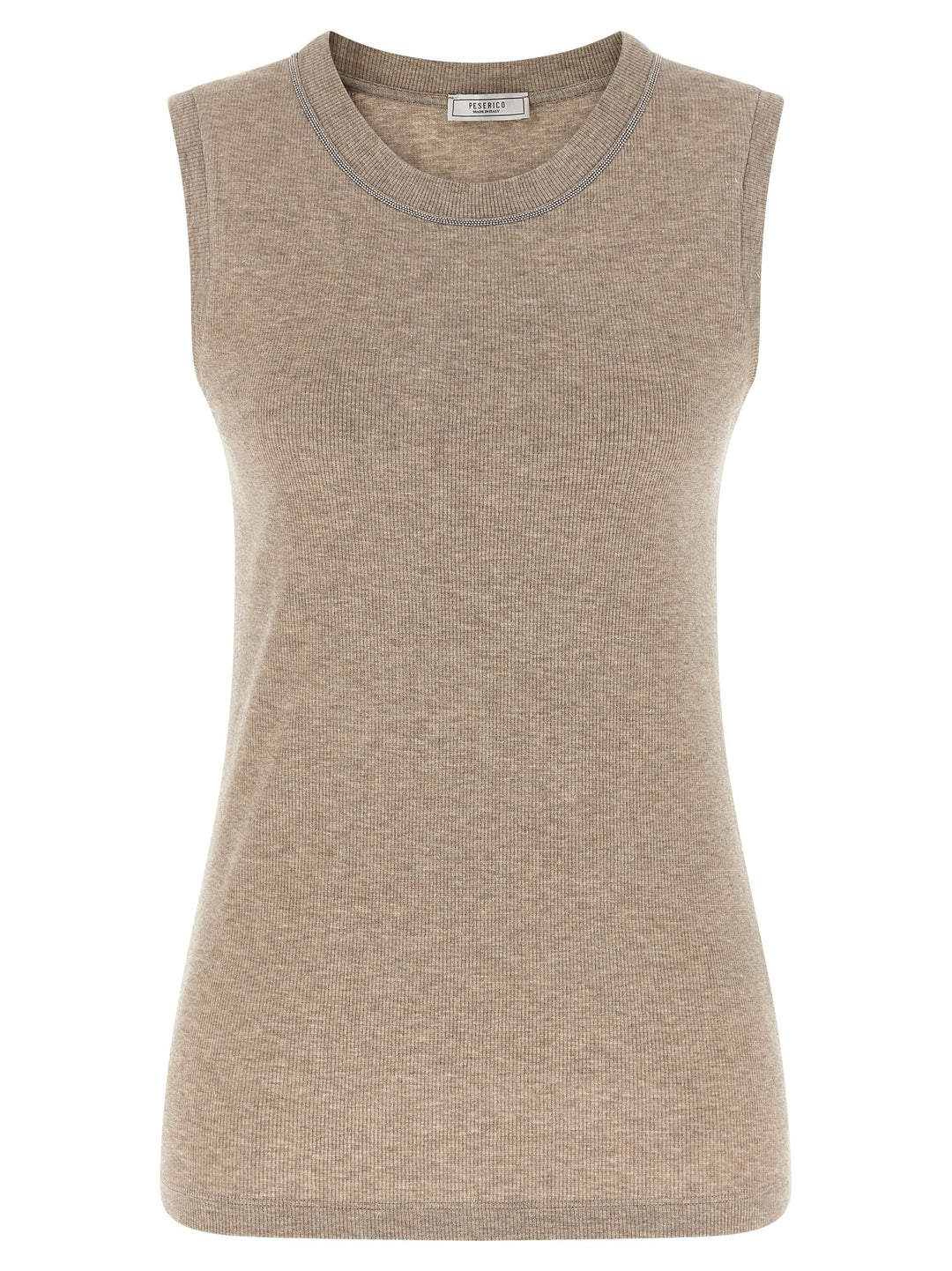 Peserico Punto Luce Tops - Beige | 71abe46b50fcba68f43c63c222946f6f3d8ea02b