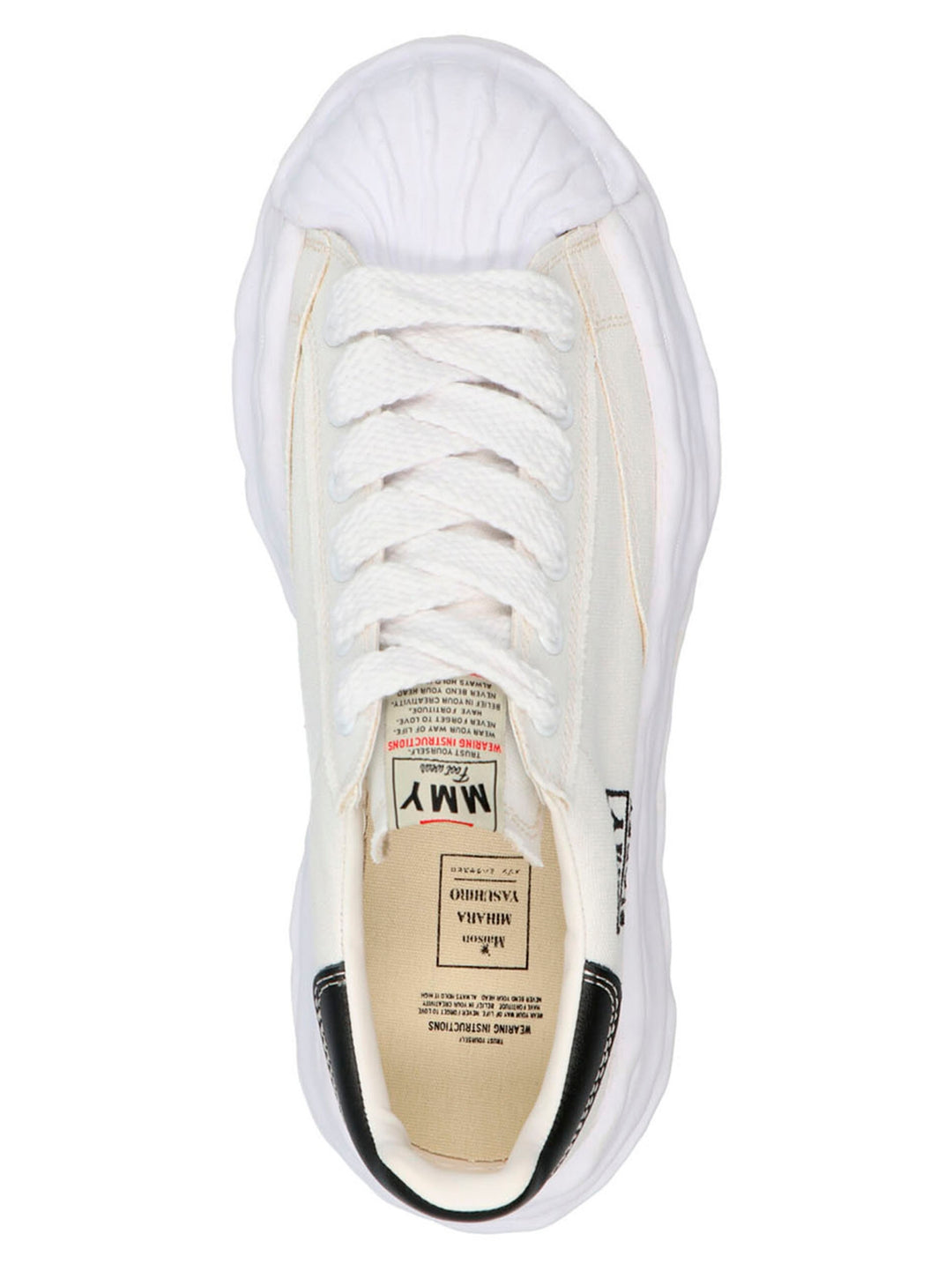 Maison Mihara Yasuhiro Blakey Sneakers - White/Black | 7993f6c3f53e98462a15498714aaea580c920291