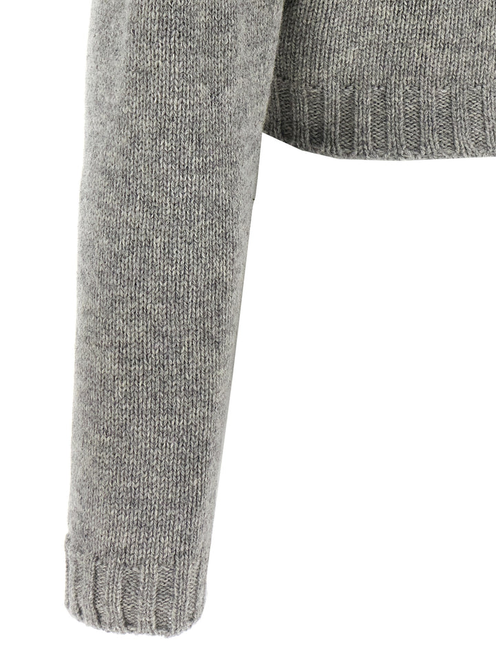 100% Shrunk Sweater, Cardigans Gray