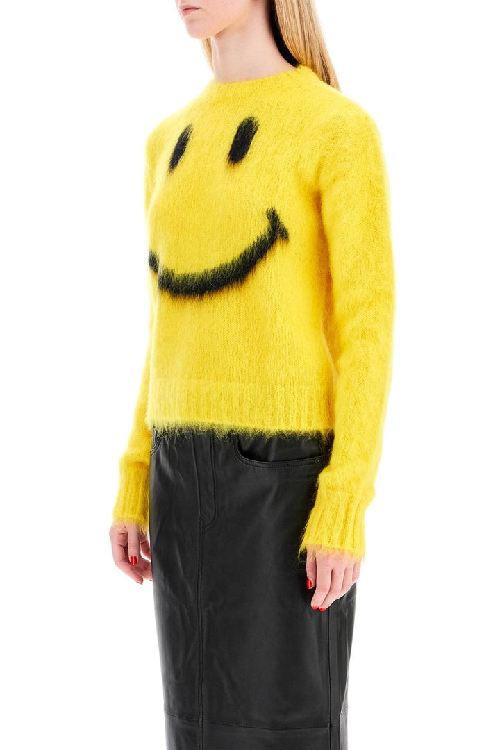 Pullover In Mohair Smiley