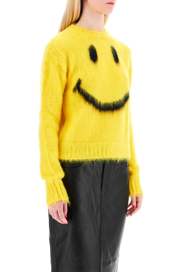 Pullover In Mohair Smiley