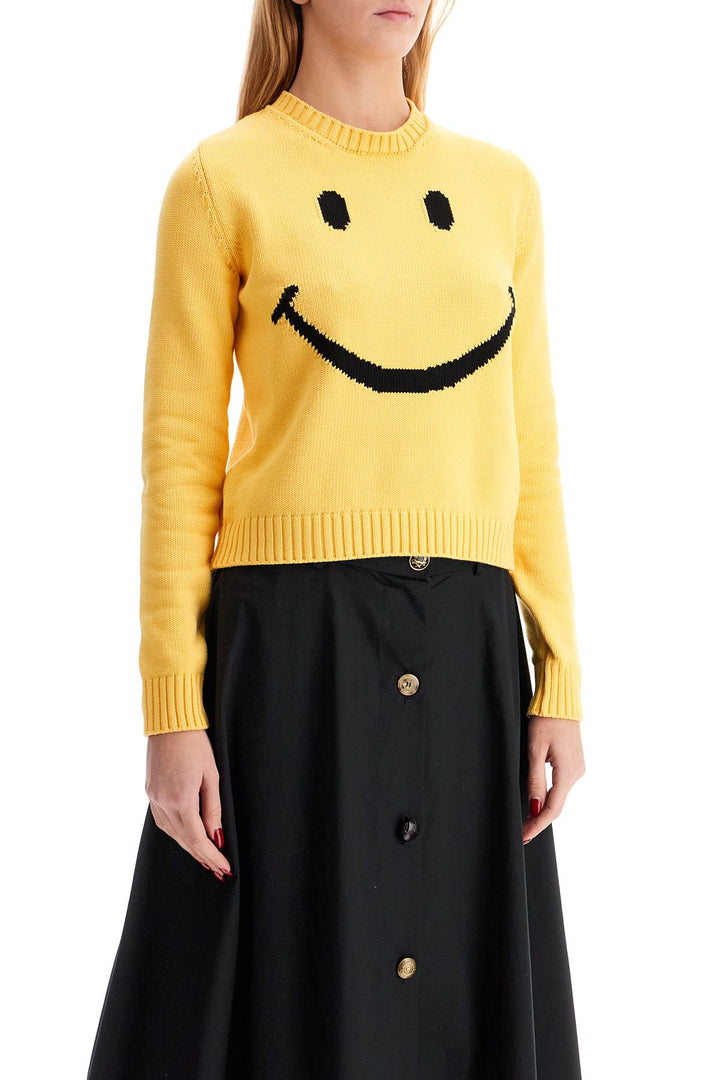 Maglia Smiley In Misto Cotone