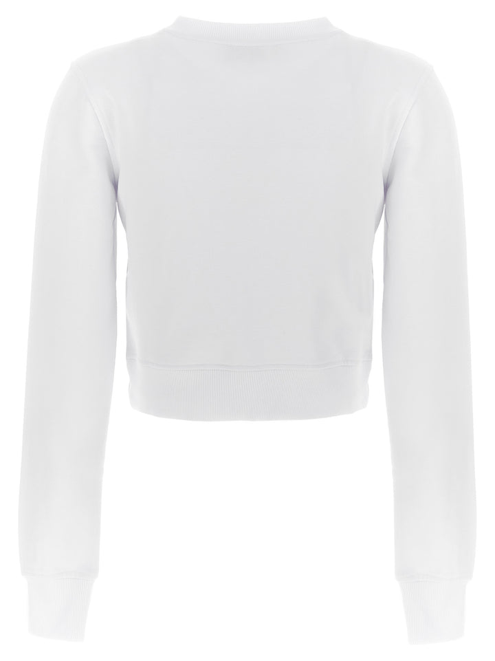 F-Slimmy Cropped Sweatshirt White