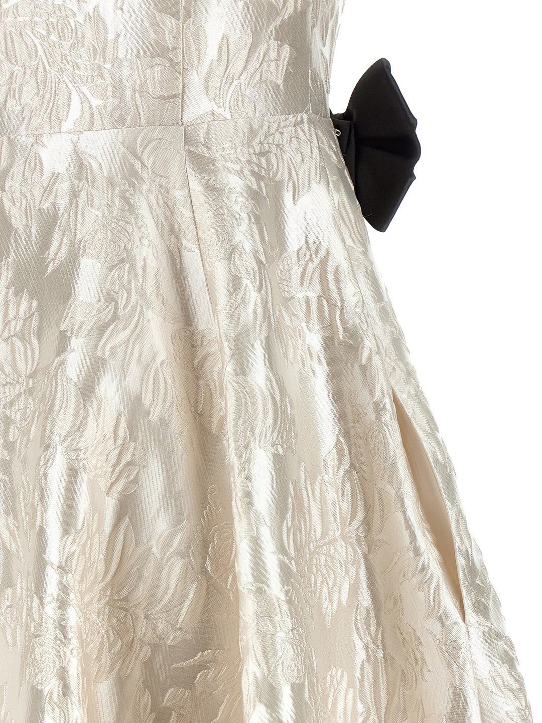 Ganni Cloque V-Neck Skirts - White | eedea9b9c4cf73dc8169cdbd4a522079e7ef77c4