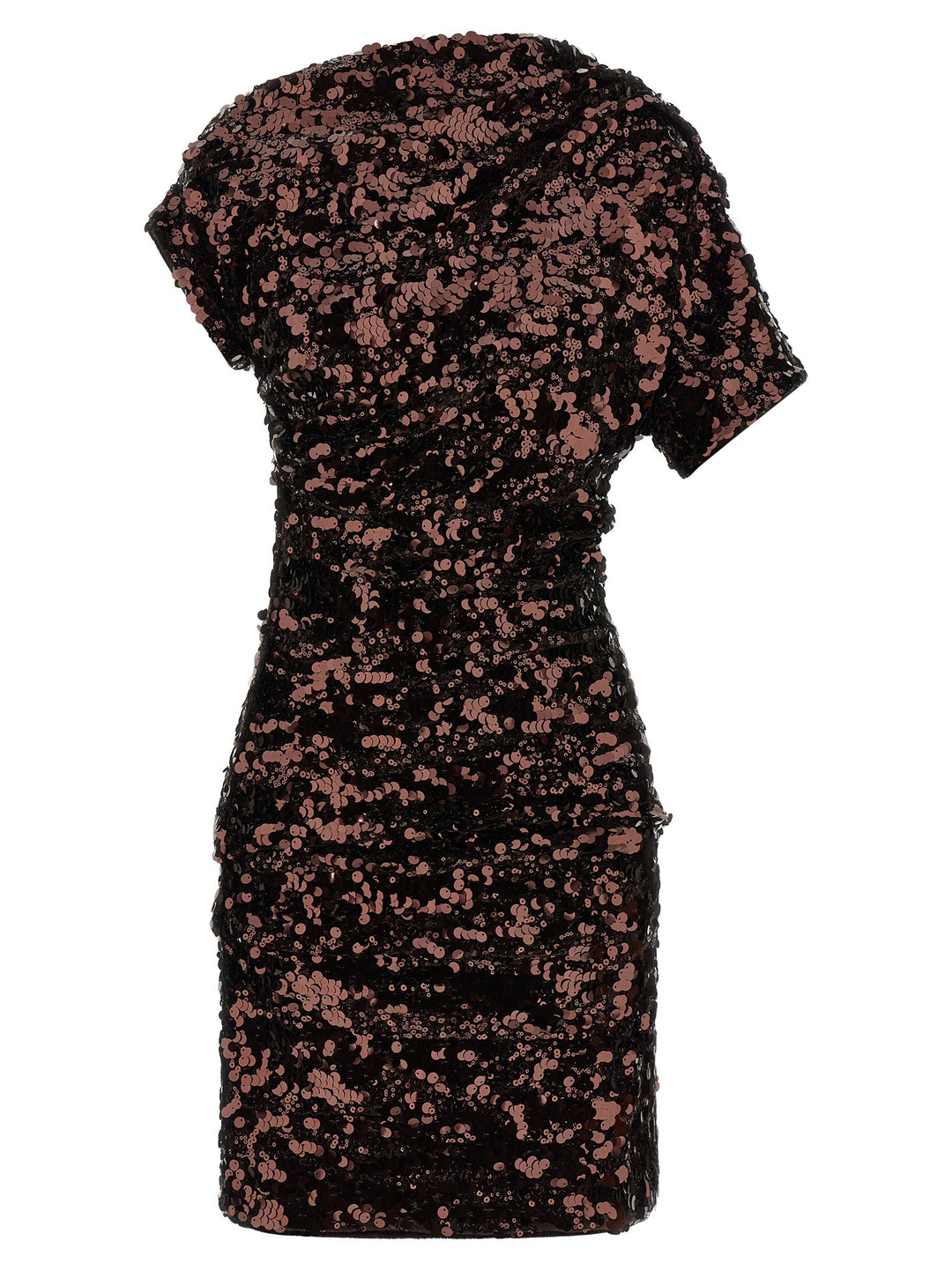 Ganni Brown Sequins Mini Dresses - Brown | 1eed53b3d288c4be3dea9b3e568396336fb16574