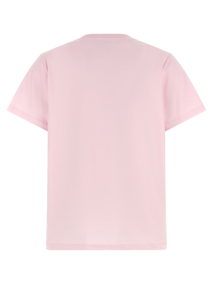 Ganni Printed T-shirt - Pink | efc9a9af3030cdc115ff47db25c3a26b944f2477