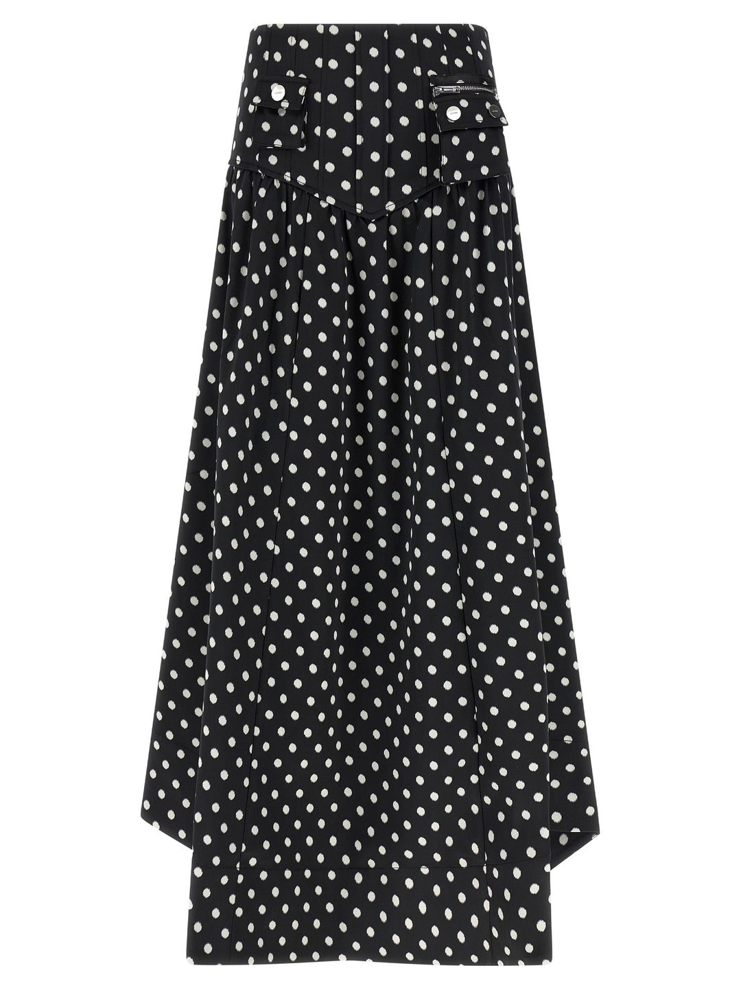 Ganni Polka Dots Skirts - Black | 5579533978185afaa6461d79dc21cc97e84fc76c