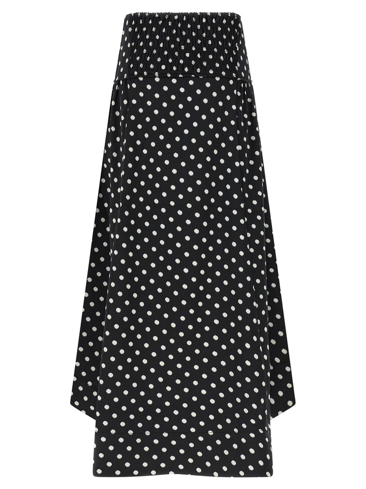 Ganni Polka Dots Skirts - Black | 40d08c3ef533383bd8520f6affa058ca416d4a01
