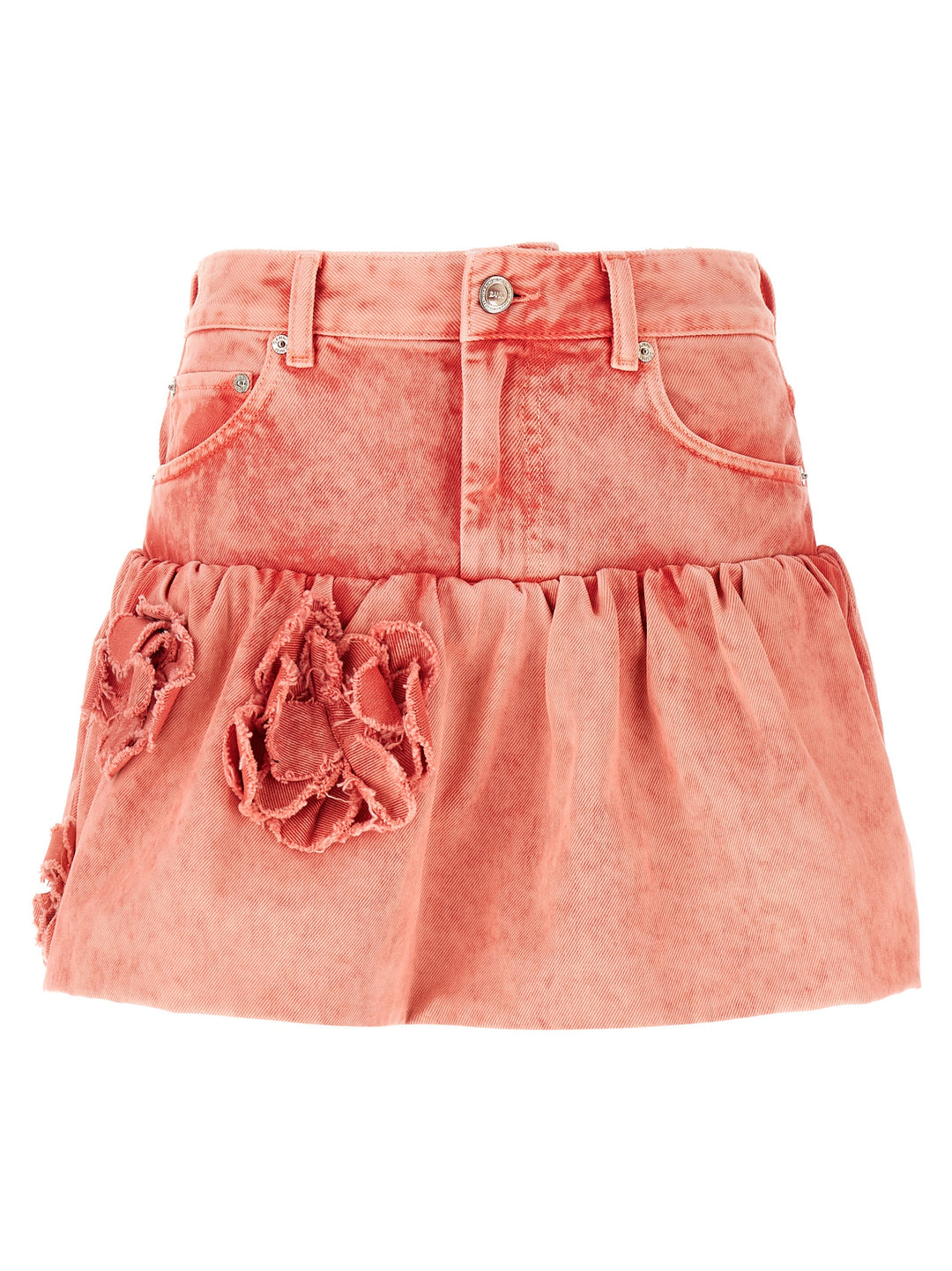 Ganni Denim Jeans Skirt Skirts - Pink | a02ac7d04e1cee83fcb389caab8977eccb8e9f36