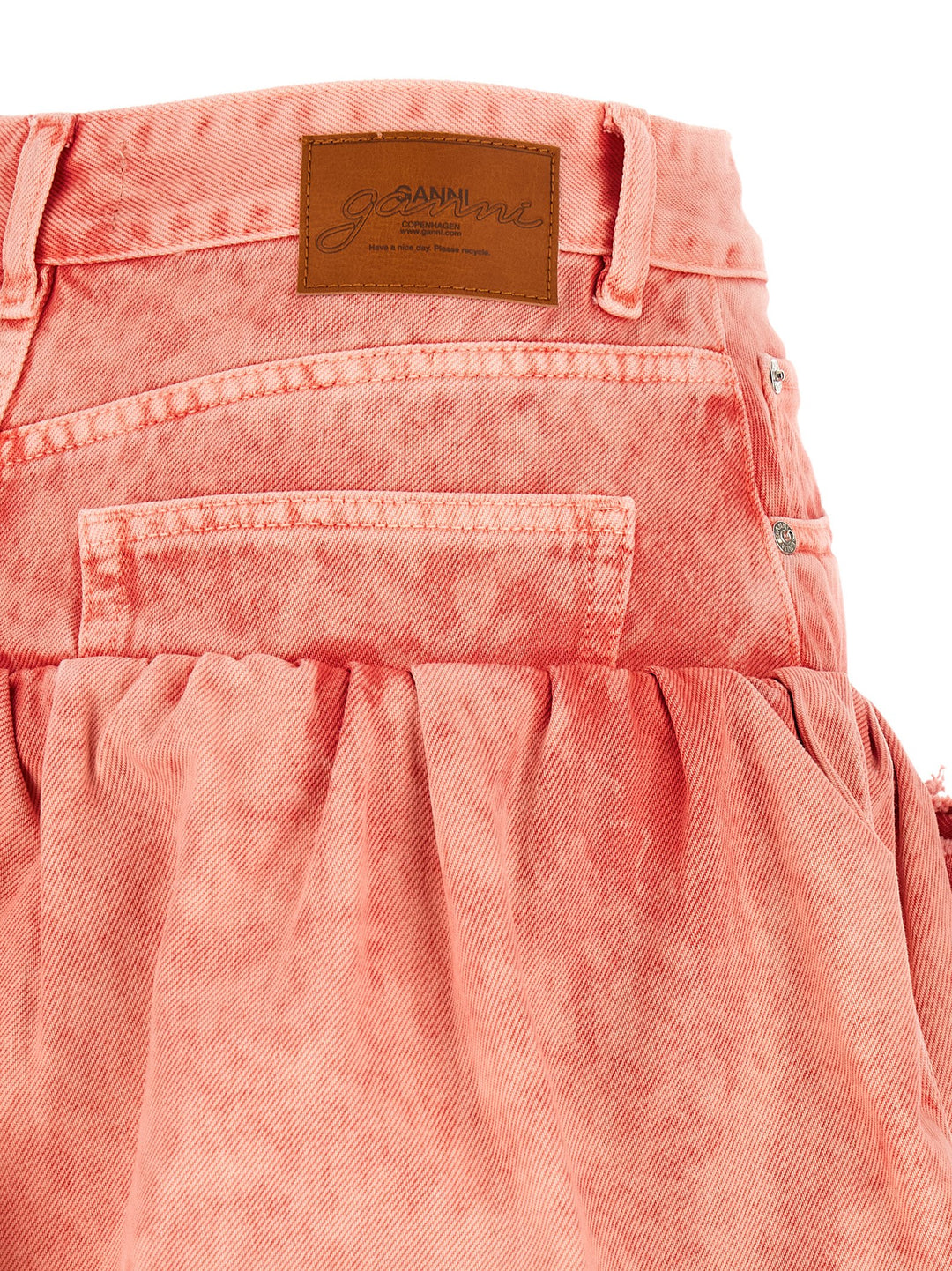 Ganni Denim Jeans Skirt Skirts - Pink | dbb7d0830baa66099292f7730fab056e1d3a7cbd