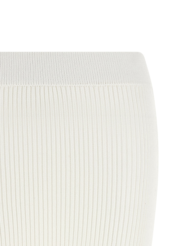 Ganni Cotton Crochet Skirts - White | ed8cd65f6604a37c86b045b64669cbb1d939980f