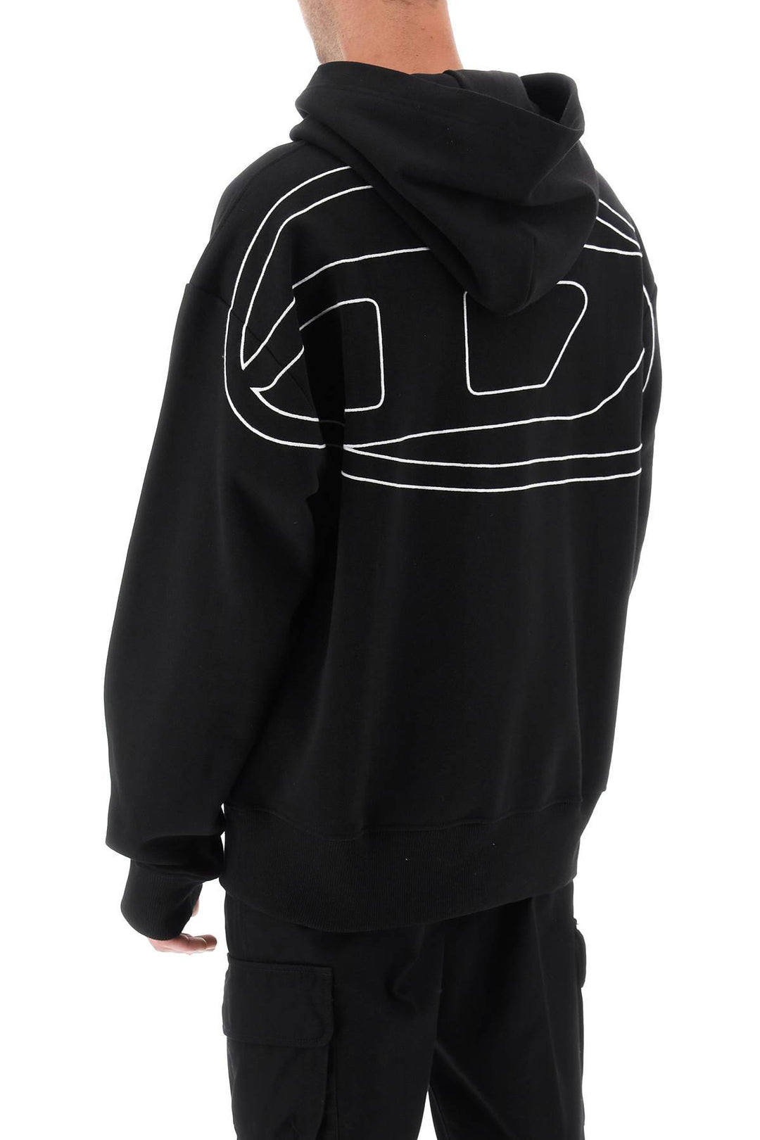 'S Macs Hood Megoval' Hoodie With Logo Embroidery