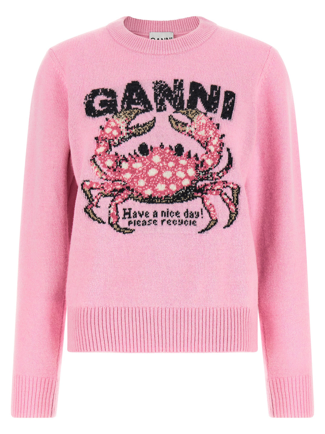Ganni Crab Sweaters and Cardigans - Pink | 53bb74d75c478dec11c1c287837d3b3b9ac698e4