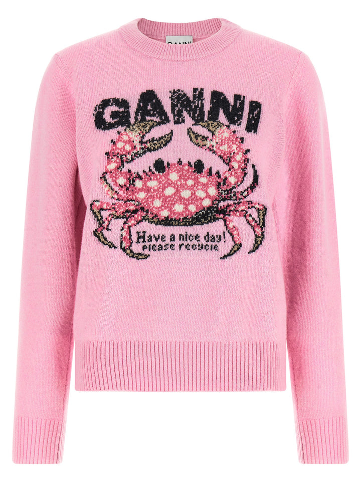 Ganni Crab Sweaters and Cardigans - Pink | 53bb74d75c478dec11c1c287837d3b3b9ac698e4
