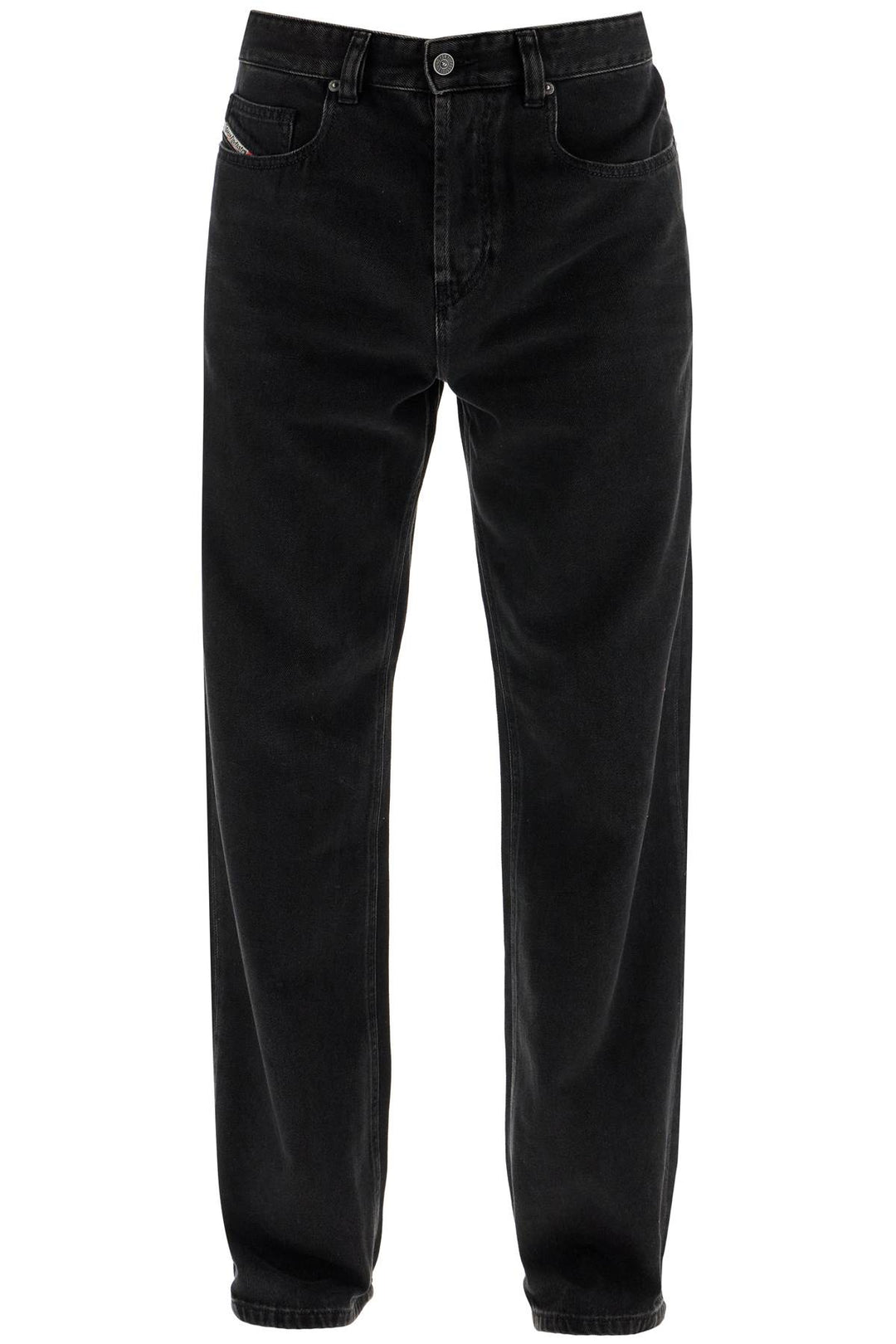 D Macro Black Wide Leg Jeans