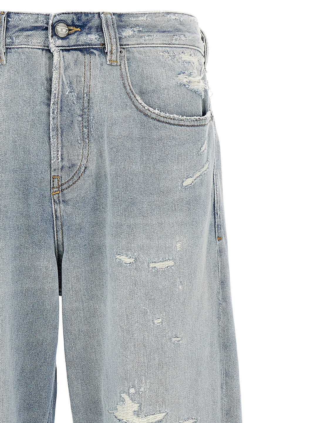 Diesel 2001 D-Macro Jeans - Light Blue | aac14354e39f66f493fbdcca6e42427d8cdb264b