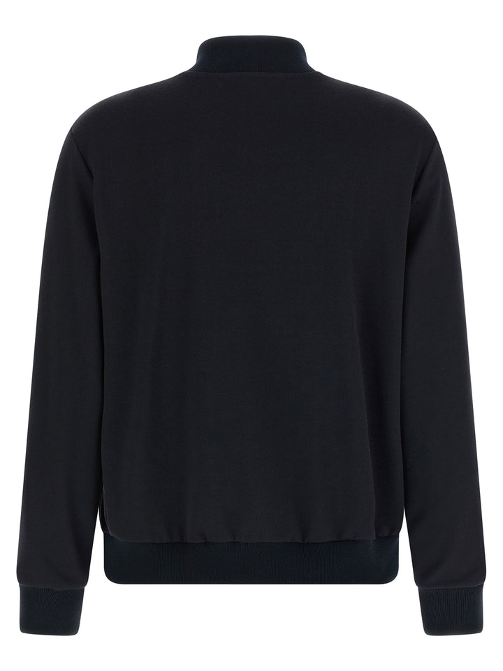 Peserico Punto Luce Sweatshirt - Blue | bbe49947f7c3823a06e10130e76f9a8aea6e1adc
