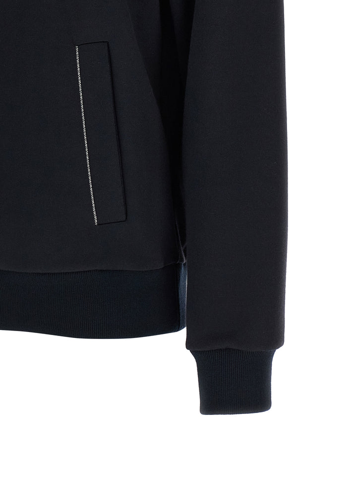 Peserico Punto Luce Sweatshirt - Blue | cb657c25db763e873839115aaf26ba3388d9f8e2