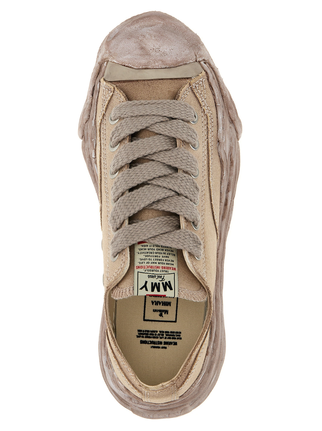 Hank Low Sneakers Beige