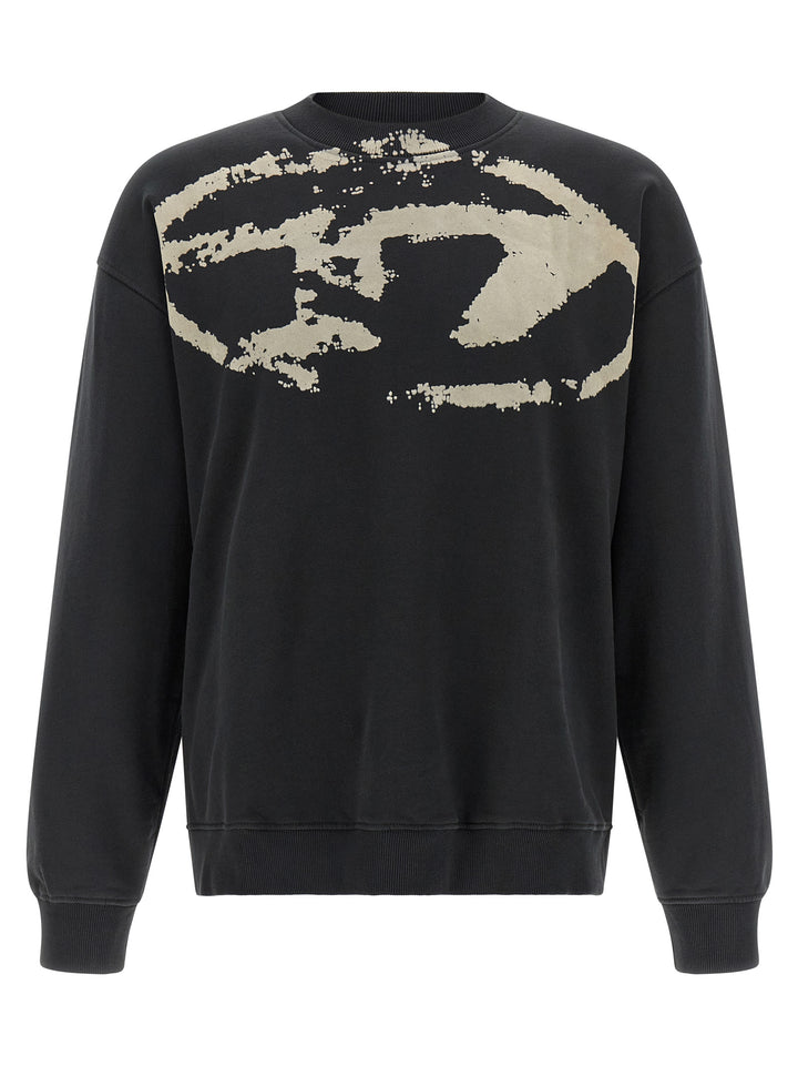Diesel S-Boxt-N5 Sweatshirt - Black | cff8c30d47aed780c83ea9381b87d31f51c3ff4a