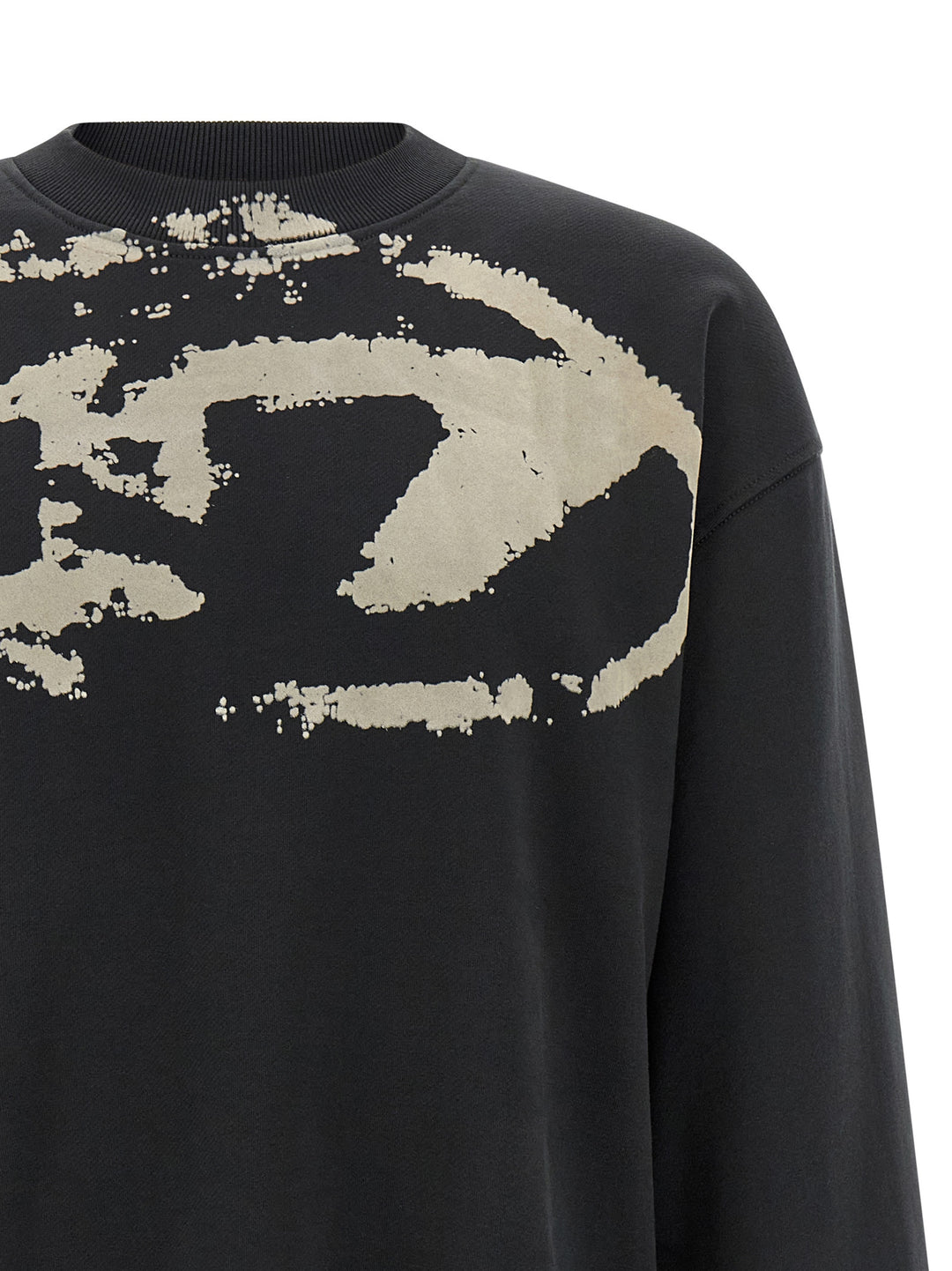 Diesel S-Boxt-N5 Sweatshirt - Black | b333bd1bd506cae1990793ad2f98df0340426ee3