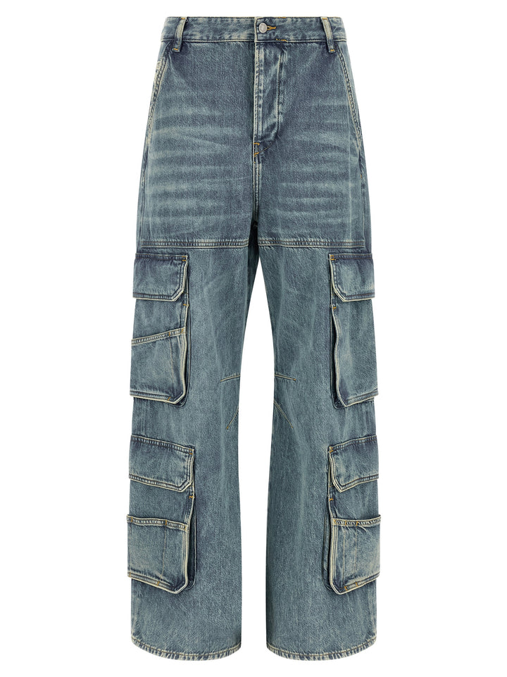 Diesel D-Sire-Cargo-D Jeans - Light Blue | a0d5c39fff744852590c28923e6578e9899df41b