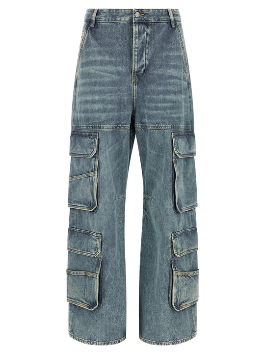 D-Sire-Cargo-D Jeans Light Blue