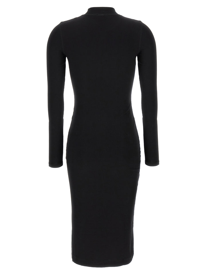 Diesel D-Mokky-Ls-Microdiv Dresses - Black | 73d66ca0b5459436f1ae76096704fc081ce741d0