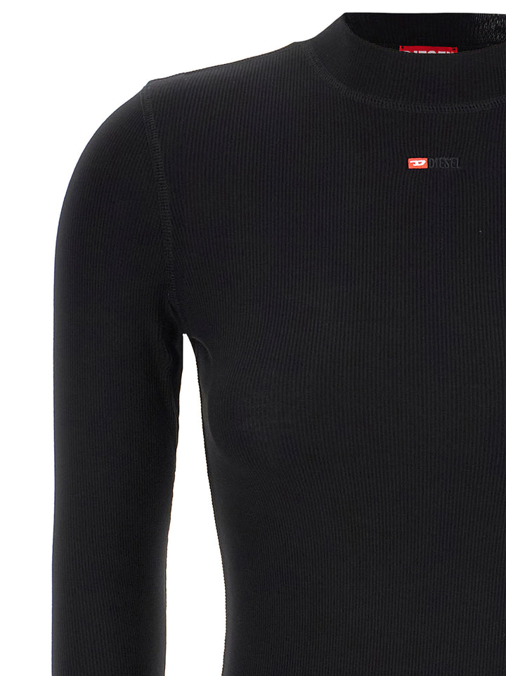 Diesel D-Mokky-Ls-Microdiv Dresses - Black | 20caf40c10fd56f806ef81a8310f468764a2e77a