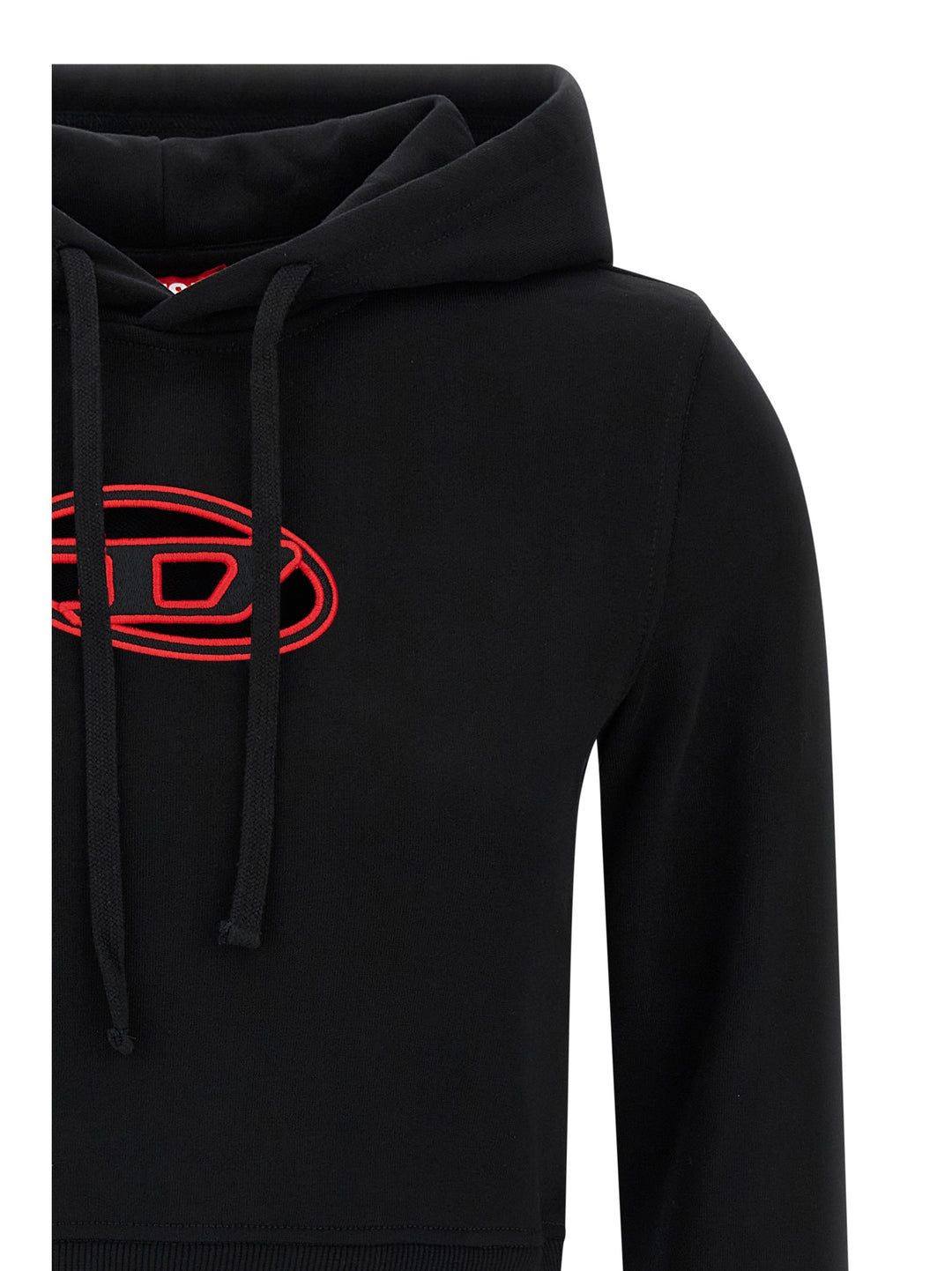 Diesel Slimmy Hood Sweatshirt - Black | e73c4a2f1d4ef5d5ce0262bd1f36cbb28891c608